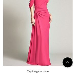 NWT Tadashi Shojj fuchsia gown